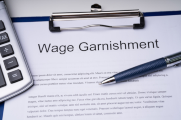 For most consumer debts, wage garnishment cannot occur without a court judgment.